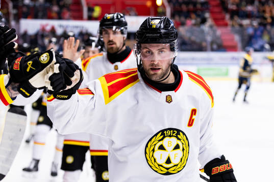 Brynäs Johan Larsson jublar