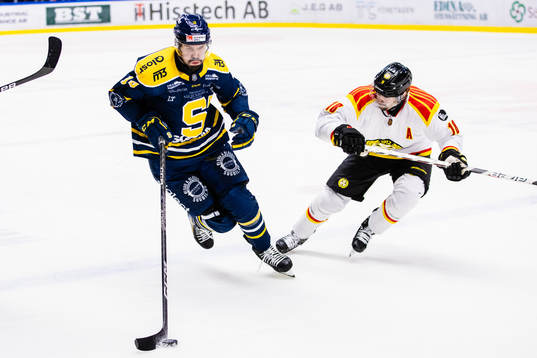 Södertäljes Linus Videll och Brynäs Anton Rödin