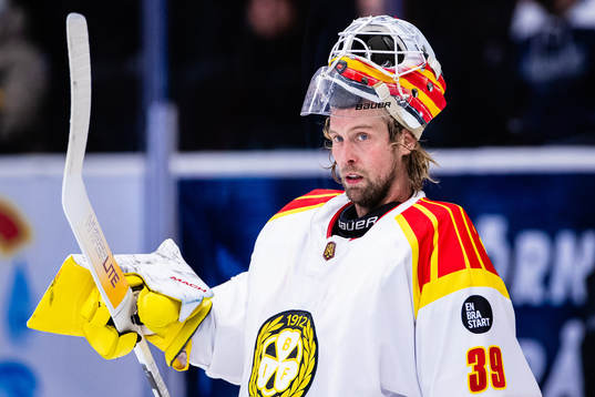 Brynäs målvakt Anders Lindbäck