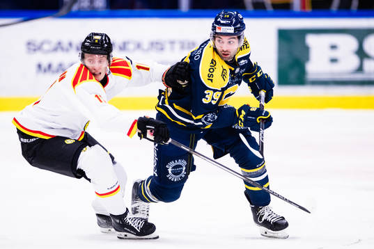 Brynäs Oliver Tärnström och Södertäljes Stelio Mattheos
