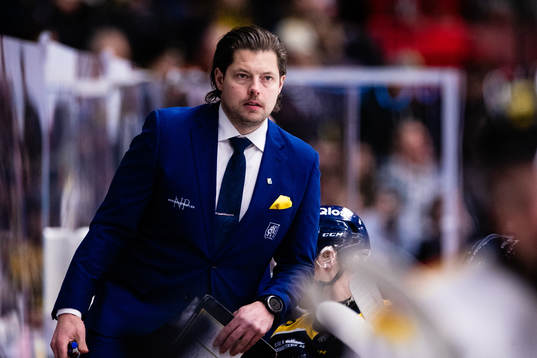 Södertäljes assisterande tränare Mattias Zackrisson