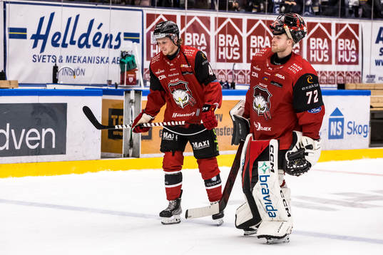 Malmö Redhawks Lauri Pajuniemi och Malmö Redhawks