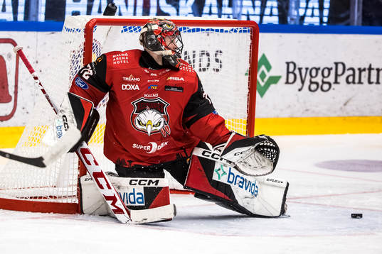 Malmö Redhawks målvakt Daniel Marmenlind