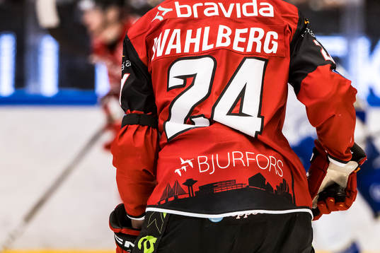 Sorgband på Malmö Redhawks spelarna