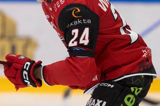 Sorgband på Malmö Redhawks spelarna