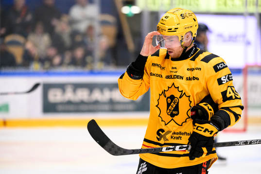 Skellefteås Filip Sandberg deppar