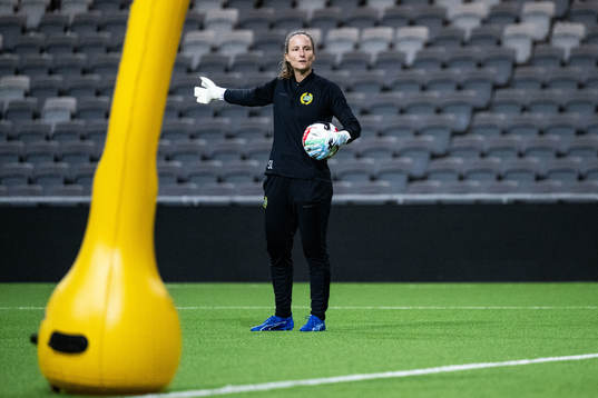 Målvaktstränare Sofia Lundgren