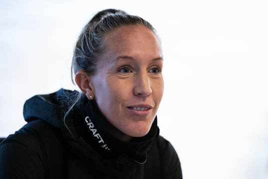 Julia Roddar i mixade zonen