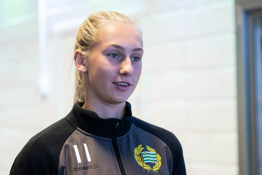 Ellen Wangerheim i mixade zonen