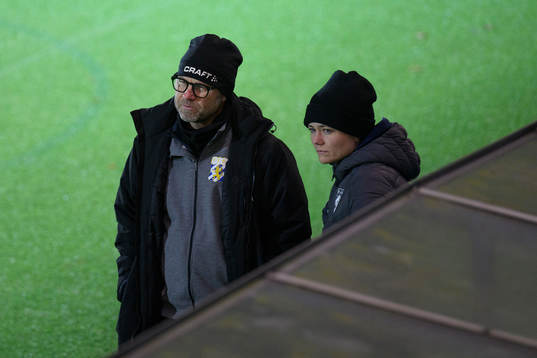 IFK Göteborgs huvudtränare Peter Svanström och