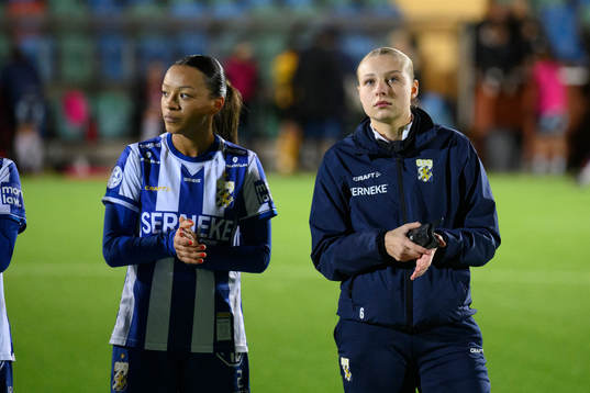 IFK Göteborgs Ashley Hellström och Filippa Hopkins
