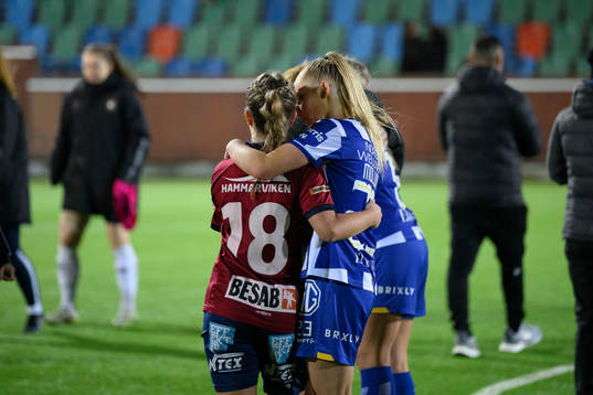Örgrytes Nicole Jankulovski och IFK Göteborgs Leia Molund