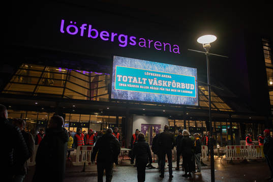 Totalt väskförbud