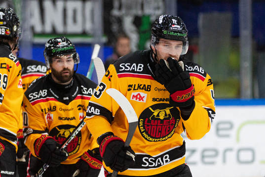 Luleås Oscar Eklind jublar