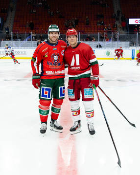 Bröderna Christian Folin i Frölunda och Niklas Folin i