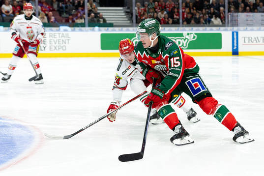 MoDos Erik Walli Walterholm och Frölundas Gustav Rydahl