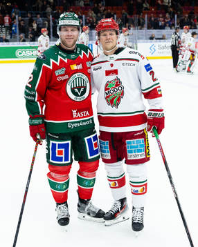 Bröderna Christian Folin i Frölunda och Niklas Folin i
