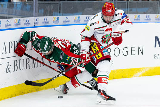 Frölundas Linus Nässen och MoDos Pontus Näsén