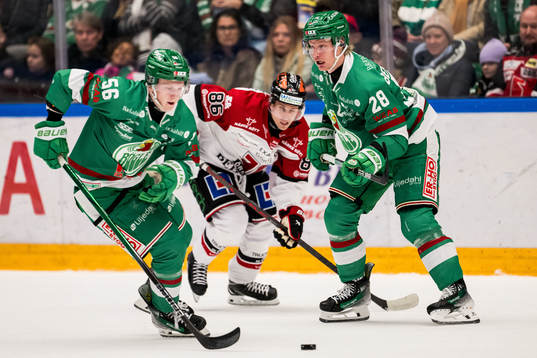 Rögles Adam Engström och Anton Bengtsson och Örebros