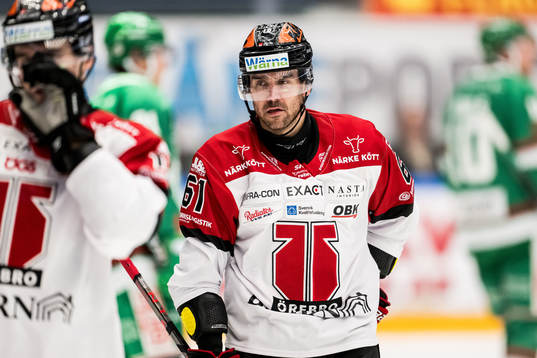 Örebros Ludvig Larsson deppar
