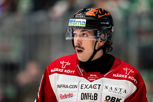 Örebros Hannes Björninen deppar