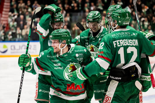 Rögles Valtteri Viljanen jublar