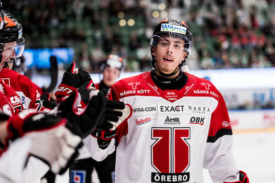 Örebros Samuel Johannesson jublar