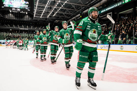 Rögles Felix Nilsson och Riley Sheen deppar