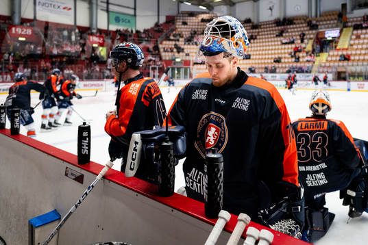 Växjös målvakt Adam Åhman