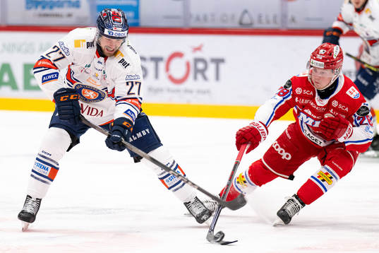 Växjös Martin Lundberg och Timrås Simon Forsmark