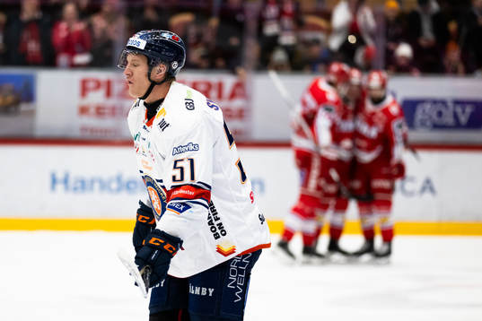 Växjös Emil Sylvegård deppar