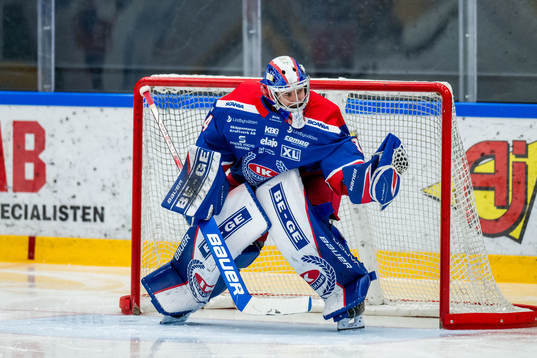 IK Oskarshamns målvakt Marek Langhamer