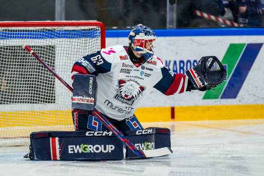Linköping HCs målvakt Marcus Högberg