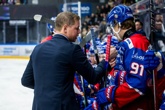 Oskarshamns tränare Martin Filander