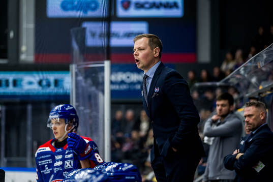IK Oskarshamns tränare Martin Filander
