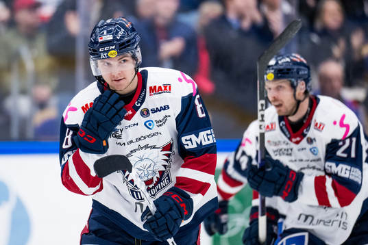 Linköpings Jonathan Myrenberg jublar
