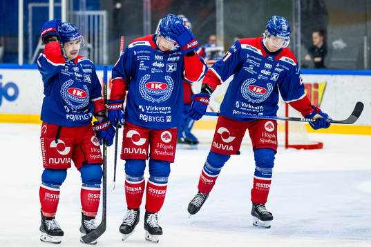 Oskarshamns David Quenneville , Jonas Engström och Hampus