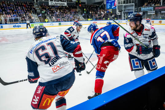 Linköping HCs Markus Ljungh och IK Oskarshamns Jonas