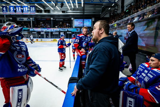 Oskarshamns materialförvaltare Philip Törmänen
