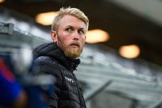 IK Uppsalas tränare Samuel Fagerholm