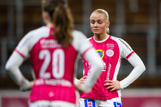 IK Uppsalas Klara Folkesson deppar