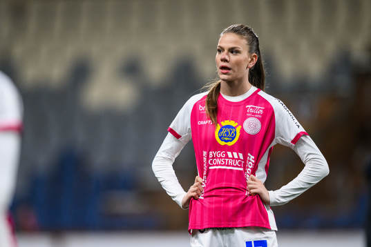 IK Uppsalas Bella Andersson deppar