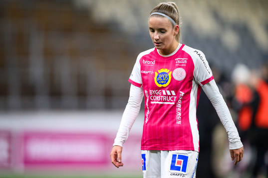 IK Uppsalas Emilia Hjertberg deppar