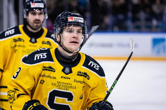 Södertäljes Filiph Engsund jublar