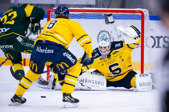 Södertäljes målvakt Claes Endre