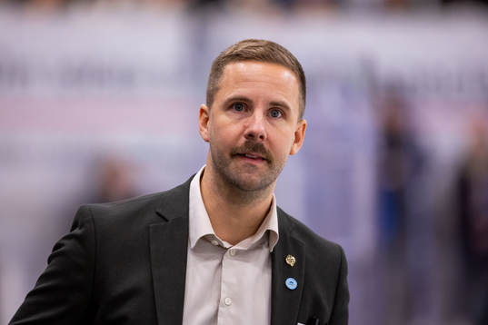 Björklövens tränare Viktor Stråhle