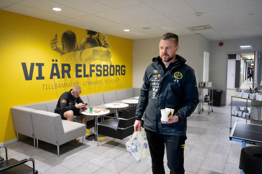 Elfsborgs manager Jimmy Thelin