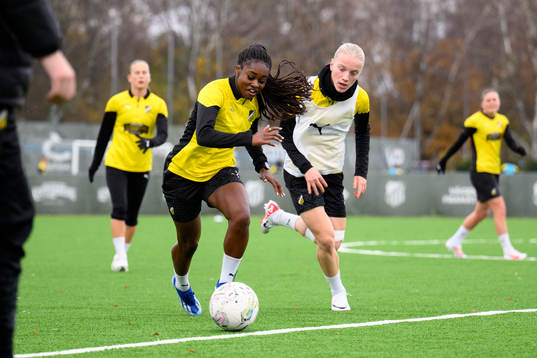 Monica Jusu Bah och Anna Sandberg