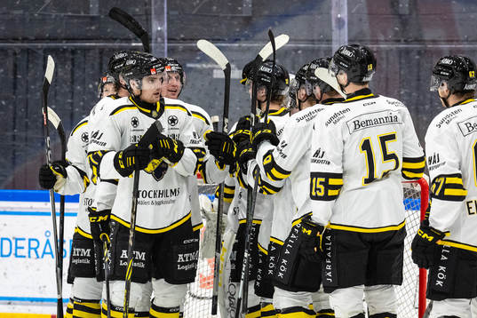AIKs spelare jublar