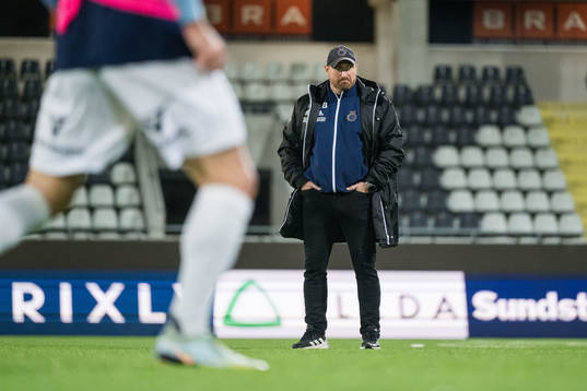 Gefles tränare Mikael Bengtsson